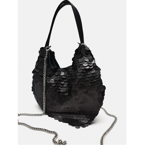 Zara sequin mini bucket bag - Picture 8 of 10